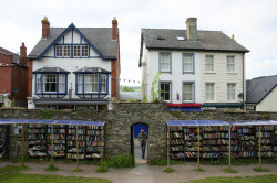 johndarnielle:  writersflow:  starry-eyed-wolfchild:  A town known as the “town of books”, Hay-on-Wye is located on the Welsh / English border in the United Kingdom and is a bibliophile’s sanctuary.  #ammoving  furiously typing email to UK promoters