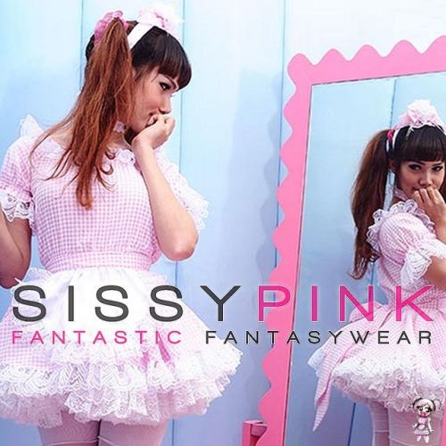 ppsperv: so-sissypink:  Fantasywear from sissypink.com  gingham-sissy-maid-gin101-1-sissypink-s ❤Pre