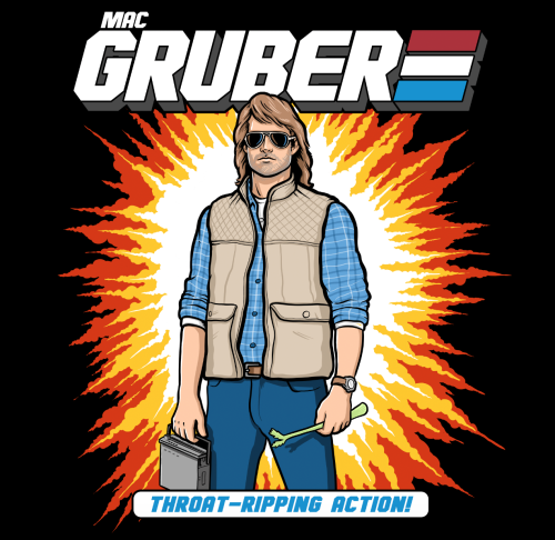 “MacGruber Action Figure” by Harebrained