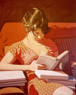 elledark:  “Books are a uniquely portable form of magic.” .. (quote Stephen King) .. (art Pablo Gallo) 