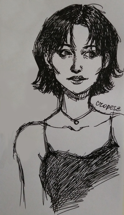 inktober day 1 - a witchI love me some season one Prue <\3