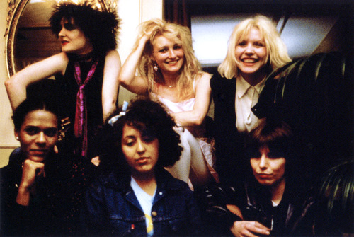 donletts:Siouxsie Sioux, Viv Albertine, Debbie Harry, Pauline Black, Poly Styrene and Chrissie Hynde
