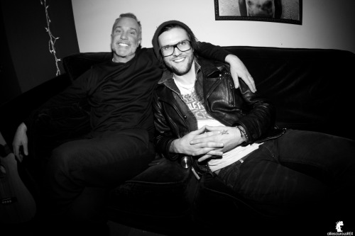 John Feldmann & Martin Johnson @ Foxy Studios 2016Photo by: @alliesaurousrex