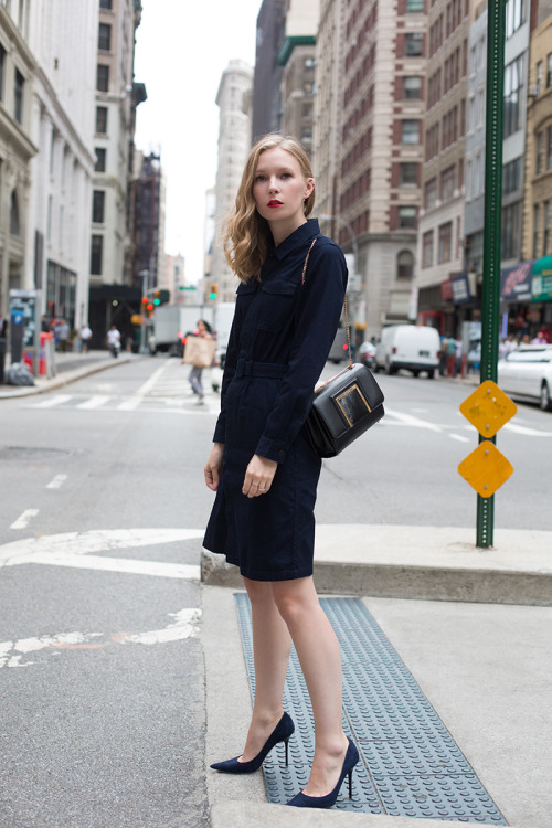 the-streetstyle: A.P.C dressvia fashionsquad