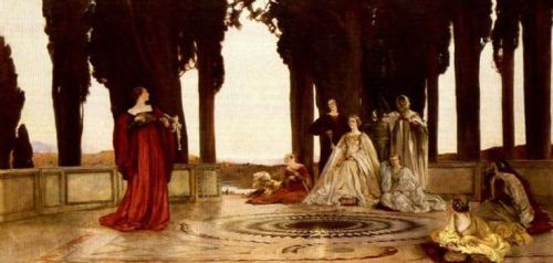 Fiammetta’s Song by Edwin Austin Abbey