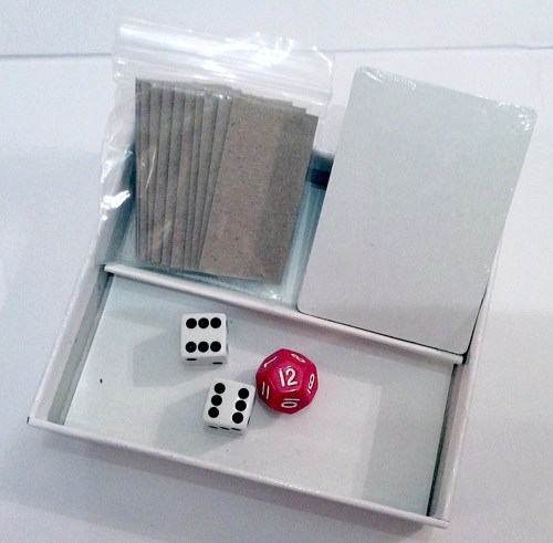 Think up and create your own board game with this Game Inventors Kit
Junior Game Inventors Kit
by Game Board Design & Manufacturing
Ages 6 and up
$20 Buy a kit here
It’s exciting to get a new game in its pristine box, wrapped in cellophane, begging...