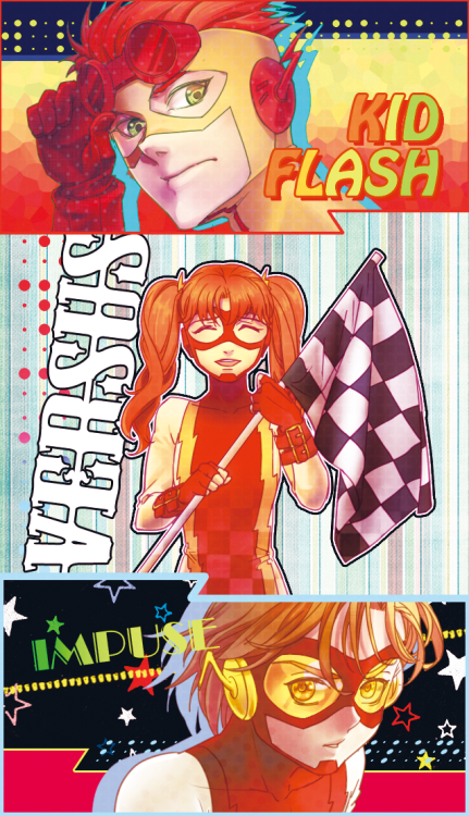 akensdiary: Kid Flash &amp; Impulse Cooperation for DC fan con(5/10) in Korea