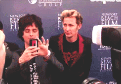 capital-emm:  Green Day arriving at the Newport Beach Film Festival 