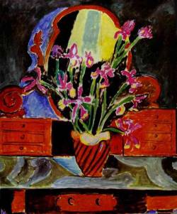 artist-matisse:  Vase of Irises via Henri Matisse