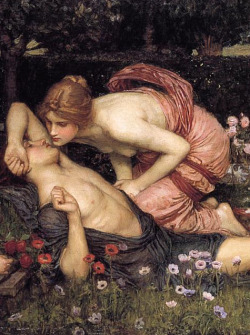 detailsofpaintings:  John William waterhouse,