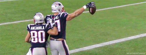 justahillbillyfromouterspace: GRONK OUT !!! Thankyou Gronk we are going to miss you