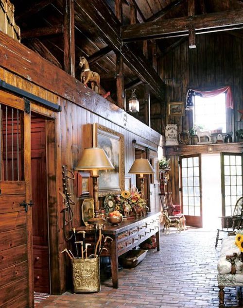 51percentgent:  gorgeously restored barn and stable as a private home….wow! 