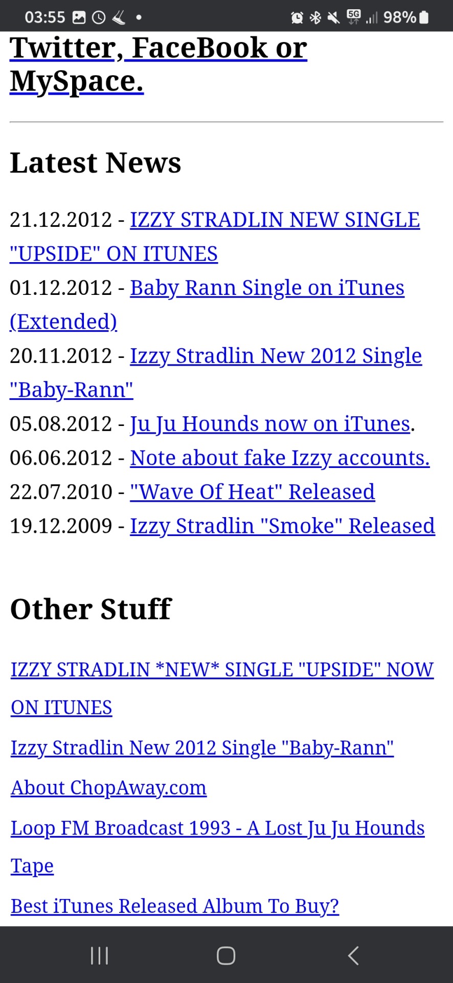 I Had An Idea And Went To The Wayback Machine!!