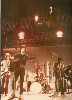 themicktaylor:  The Rolling Stones performing “Till The Next Goodbye” to promote their upcoming album It’s Only Rock ‘N’ Roll, c. 1974 © Vintage Magazine 