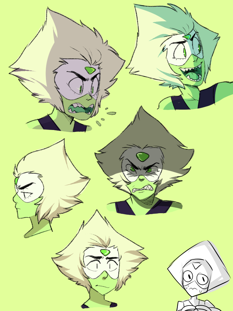 marl-arts:  Peridot! she’s my favorite dork nvn 