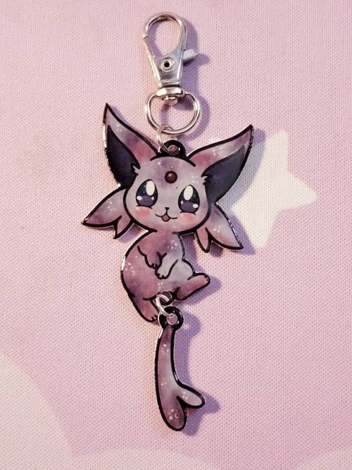 Dangling Tail Eeveelution Charms made by enkfuudesigns 