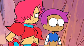 a-real-magic-skeleton:Enid and Red Action &lt;3 &lt;3 &lt;3