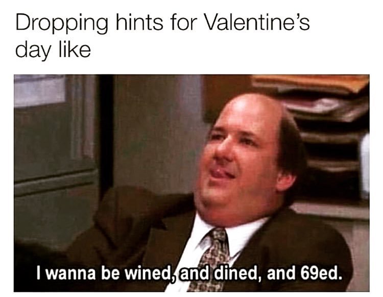 Me every single Valentines Day since 1789. #fuckhallmark #singleandfree #readytomingle