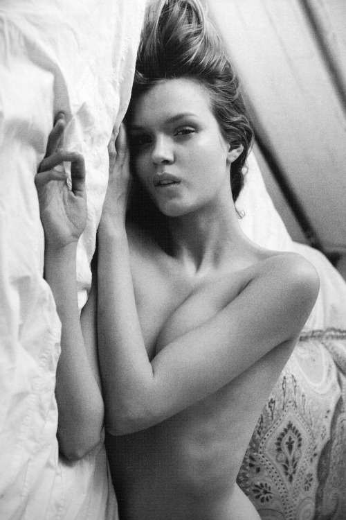 senyahearts:  Josephine Skriver for 100 Great Danes - A Tribute to Women. In Association with White Ribbon Denmark and Sloggi, 2014.  Photographed by: Bjarke Johansen Styled by: Simon Rasmussen 