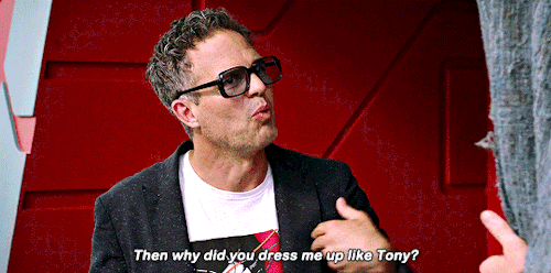 stars-bean:“What are you doing with that?” “I need a disguise. I’m a fugitive.”“I need a disguise.” 