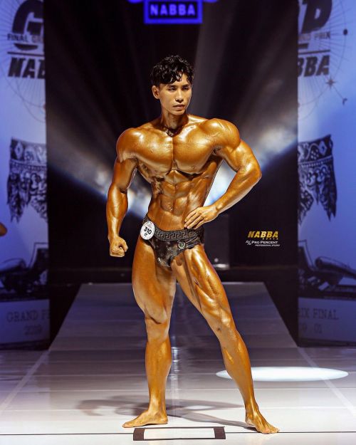 Bodybuilder and muscle model, Kwon Eungoo