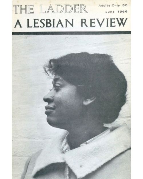Ernestine Eckstein (April 23, 1941 – July 15, 1992), The Ladder: A Lesbian Review, June 1966. Photo 