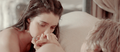 acciofrary:Mary…Not yet. If we could lie here a little longer… Just a few more moments, with nothing