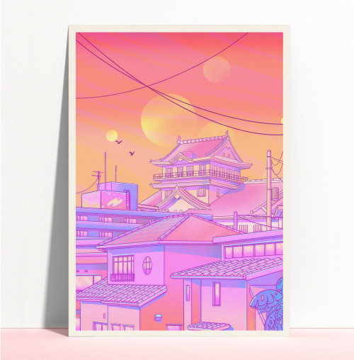 owakita: Holographic Prints, stickers and mini prints available on my shop!! elorapautra