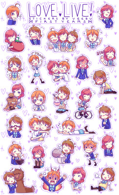 Veebu:  Veebu Is Officially Open For Business!Preorder Love Live! Stickers And Buttons