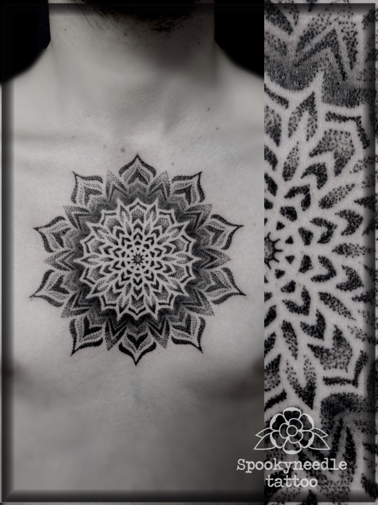 Mandala Patern Dotwork tattoo sleeve - Best Tattoo Ideas Gallery