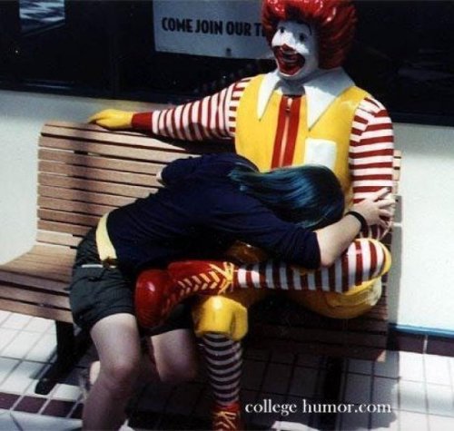 collegehumor:  I’ll take a Bic Mac with a side of fellacio. Why Are So Many People Giving Ronald McDonald Blow Jobs?