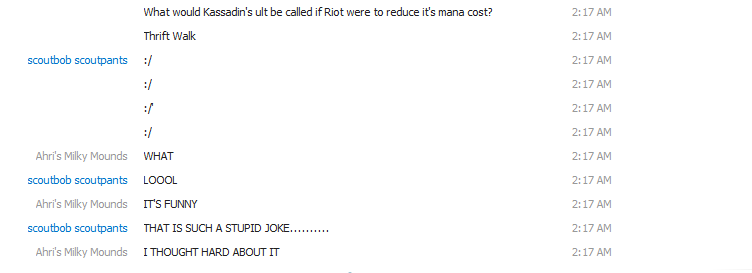 ahrismilkymounds:  People never appreciate my jokes :[