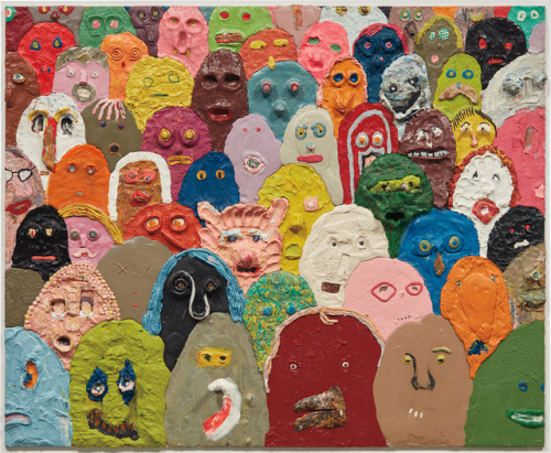 Gelitin Untitled, 2009 Plasticine on panel