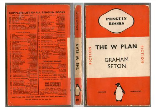 The W Plan - scarce original penguin from the 1930&rsquo;s