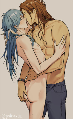 Aoba X Mink (Dramatical Murder) By @Palru-52