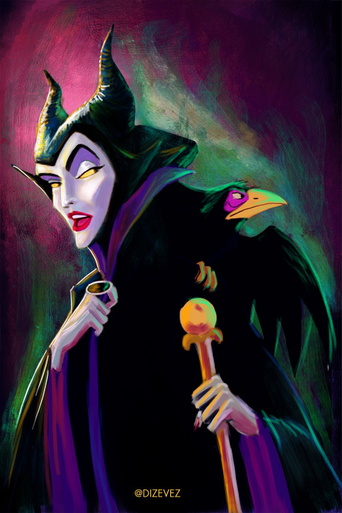 dizevez:Disney Villain Maleficent by DIZEVEZ 