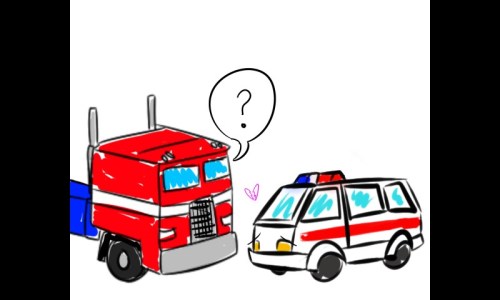Horny ambulance on a mission