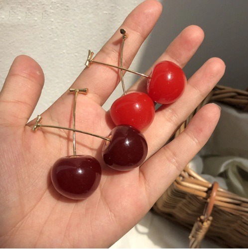 badxbaby:Cherry Earrings $10