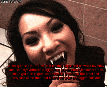 shefuckedmybully:  Ever since Bumping into my Bully at the bar and showing up at night club we meant to meet at 4 hours late, I suspected something was up with my girlfriend. Was she cheating on me? Did she fuck my Bully?  I couldn’t be certain but
