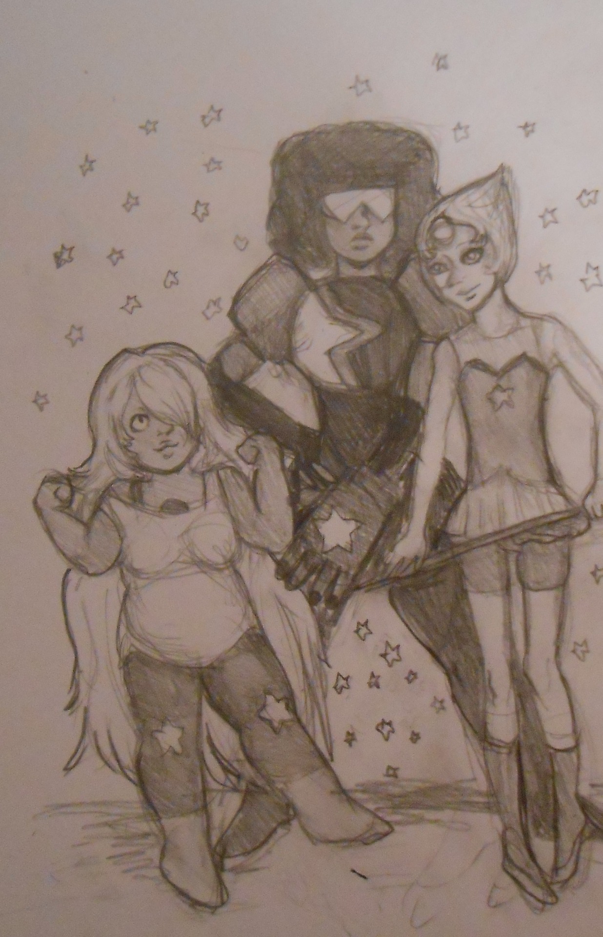 a-bansheeslullaby:  I watched Steven Universe all day:DD