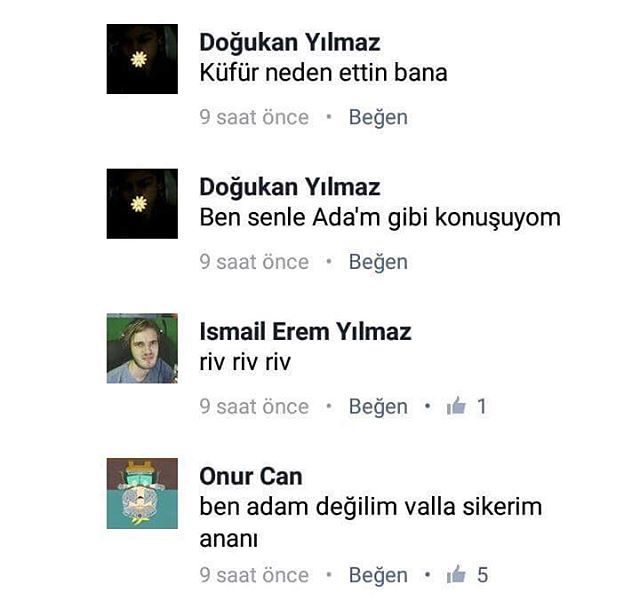 Doğukan Yılmaz
Küfür neden...