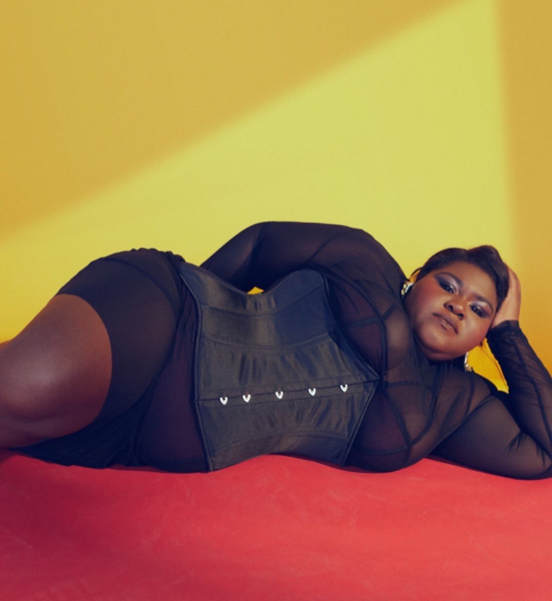 blackpeoplefashion:  Gabby Sidibe serving looks for Nylon. Yes. Beautiful. Here for