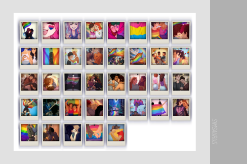 Pride Polaroids!littlecakes’ Recolor INFOI might’ve been very inactive on here and the p