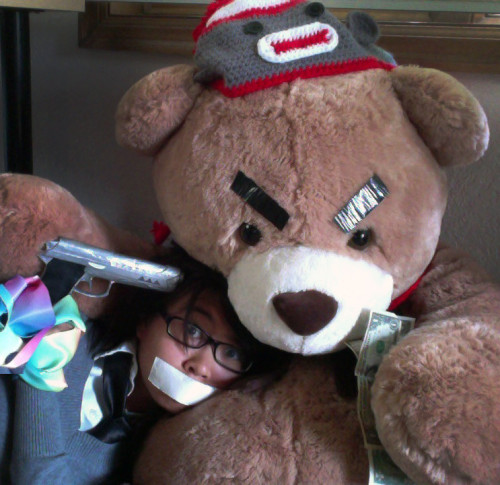 Item 15: What would a teddy bear hostage situation look like? by team member Vivian (gurgleroot)