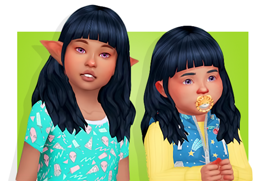 sims 4 cc jacelyn hair different bangs sims 4 cc jacelyn hair different bangs