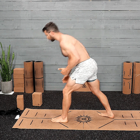 Man Flow Yoga Cork Yoga Mat