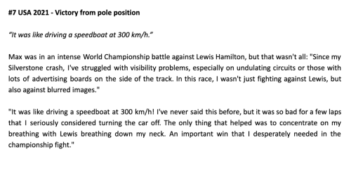Max Picks His Top 10 Races!