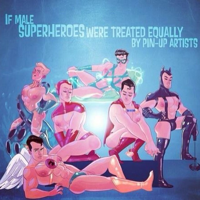 #pinup #dccomics #aquaman #greenlantern #theflash #superman #batman #hawkman