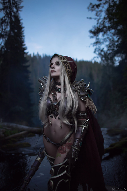 KalinkaFox as Sylvanasphoto, make-up by mewww.instagram.com/milliganvick/