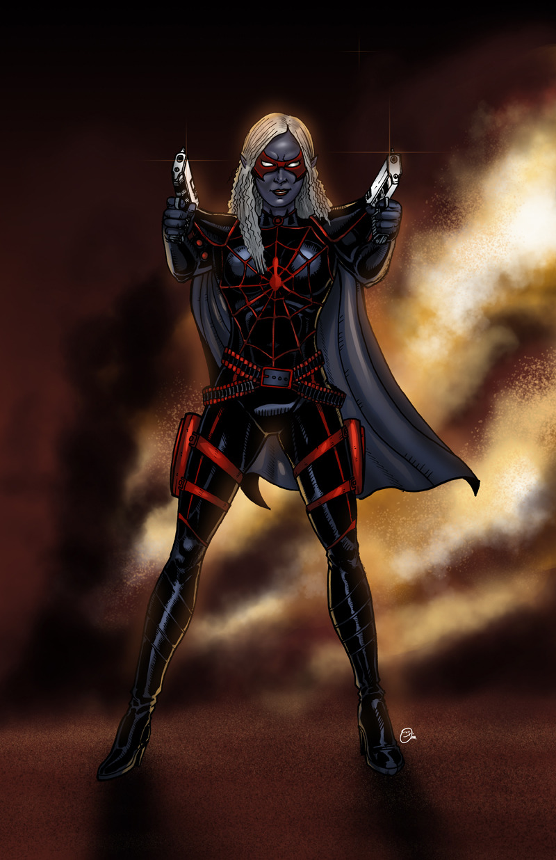 fantasy-scifi:  Dusk Widow commishby spidey0318